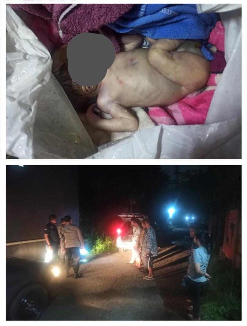 Polsek Cileungsi Cek TKP Terkait Temu Mayat Bayi Dan Lakukan Investigasi Penyelidikan Lanjut