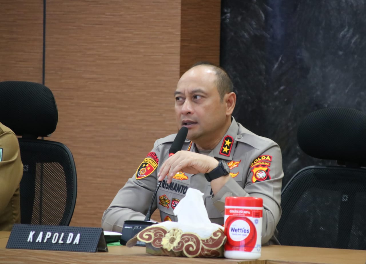 Polda Kalbar Gelar Rapat Koordinasi Lintas Sektoral Guna Pelaksanaan Operasi Ketupat Kapuas 2024