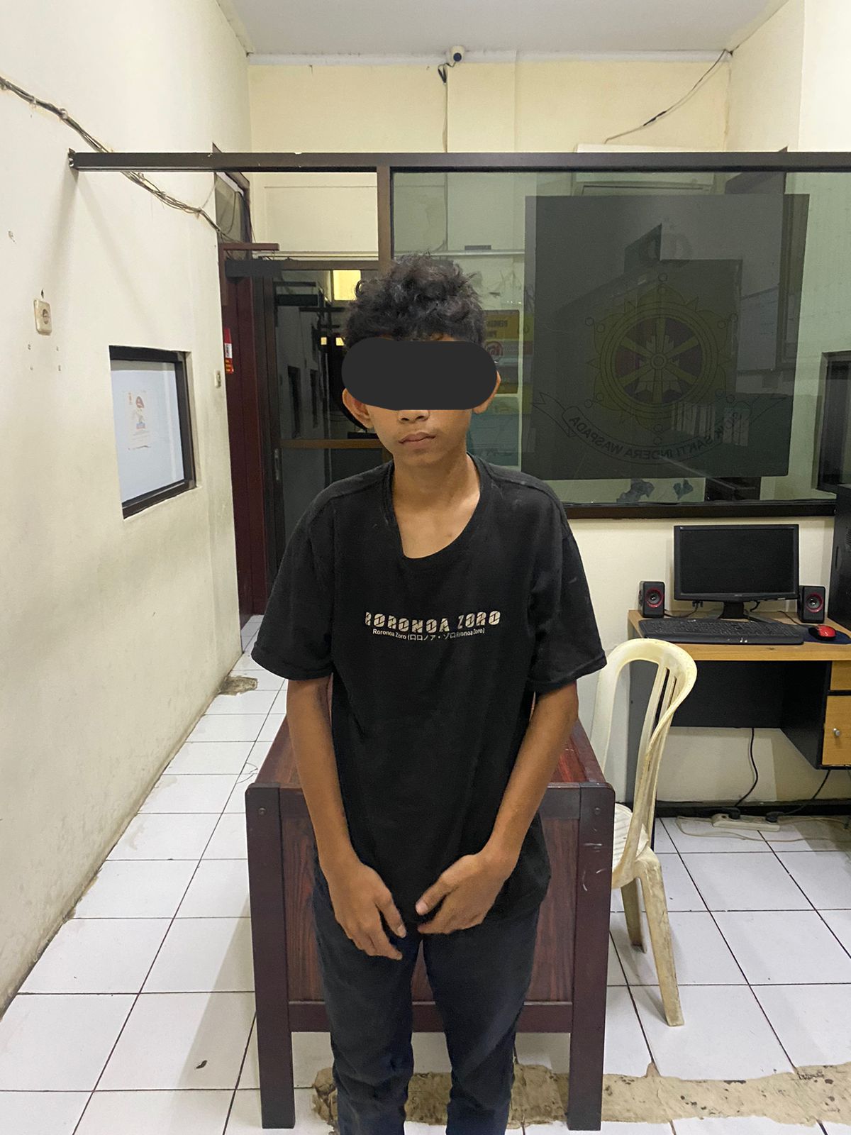 Polsek Cibinong Amankan Anak Usia 15 Tahun yang Diduga Hendak Akan Lakukan Aksi Tawuran dengan Bawa Sajam