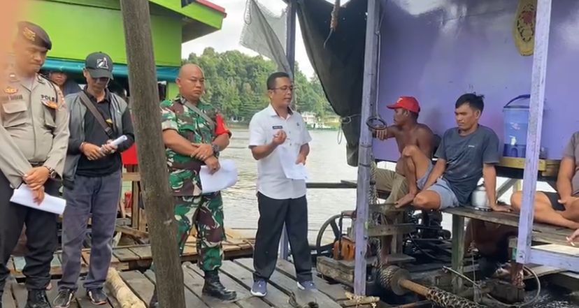 Tim Gabungan TNI – Polri Dan Pemerintah Minta Segera Hentikan Aktivitas PETI Tanpa Ijin