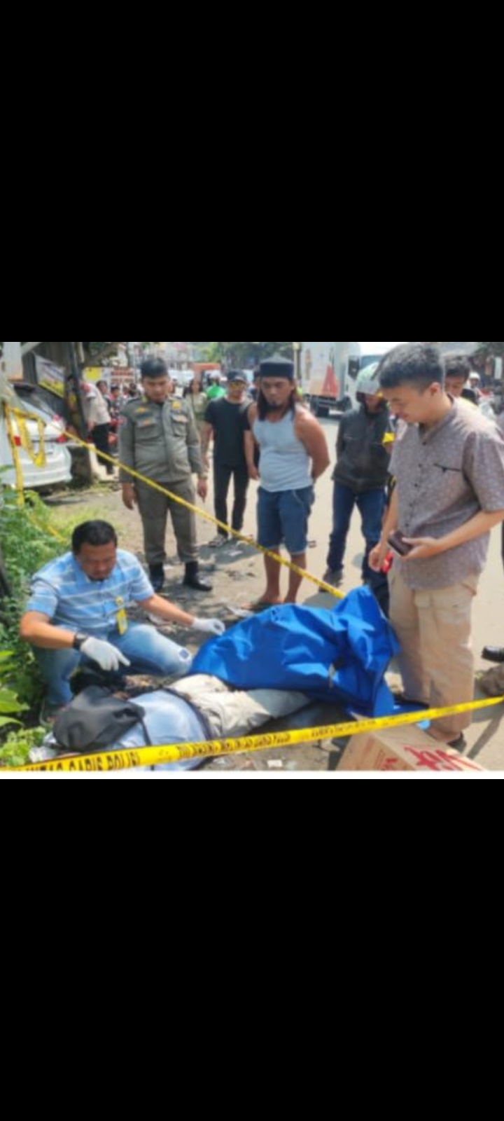 Polsek Cileungsi Lakukan Cek Dan Olah TKP Terkait Adanya Temu Mayat Diketahui Berjenis Kelamin Laki – Laki