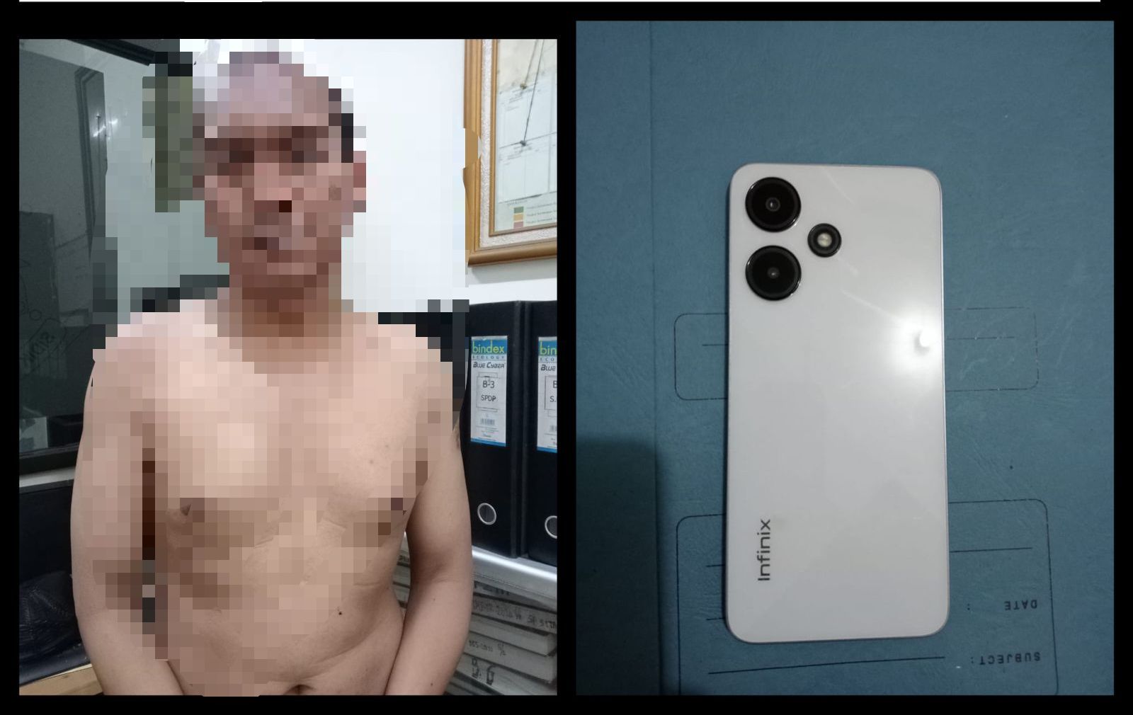 Polsek Cibinong Tindak Lanjutti Terkait Seorang Pria Ditangkap Setelah Dicurigai Mencuri Handphone