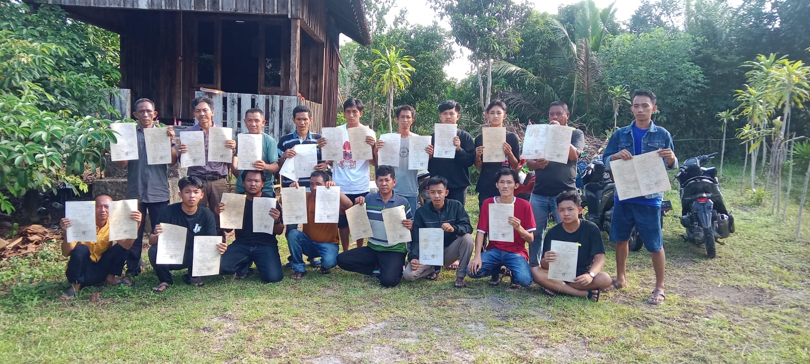 Masyarakat Banjar Agung Lampung Menjerit Akibat Lahan Mereka Di Serobot PT Bangun Nusa Indah Lampung Tanpa Ada Ganti Rugi