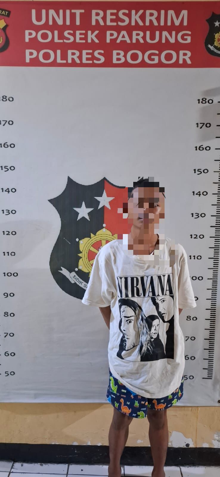 Polsek Parung Melalui Piket Patroli dan Piket Reskrim Berhasil Mengamankan Dua Remaja Gengster