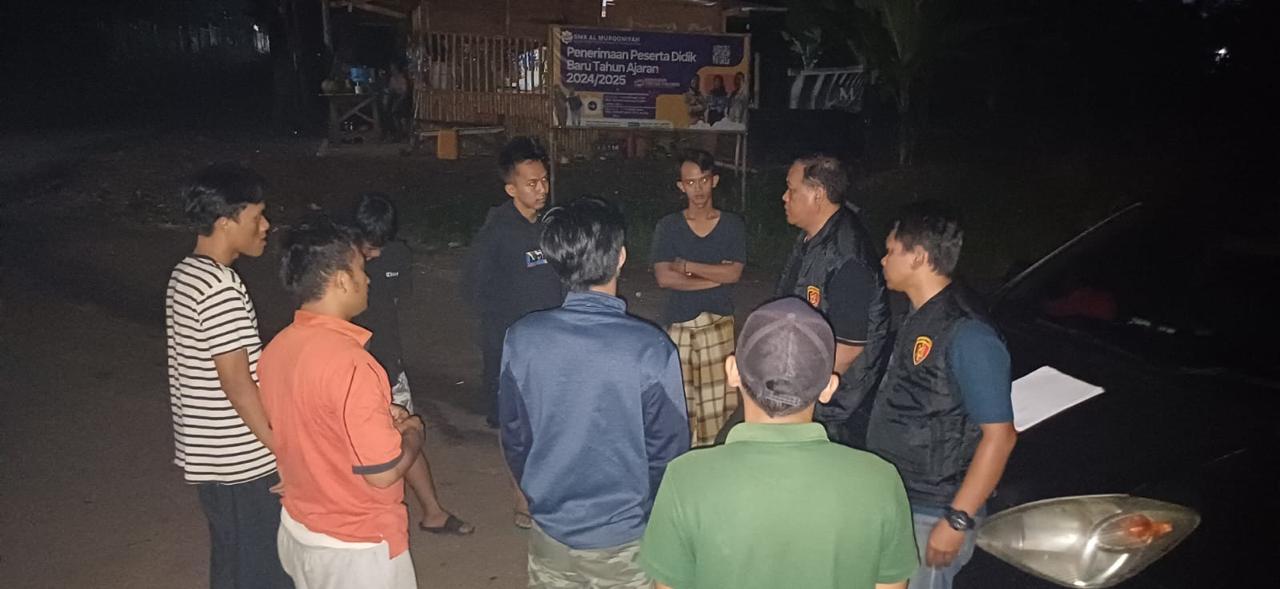 Polsek Citeureup Tindak Lanjutti Pemberitahuan Online Dimana Warga Citeureup Keluhkan Bau Limbah Dari PT. Mitra Garuda Palapa