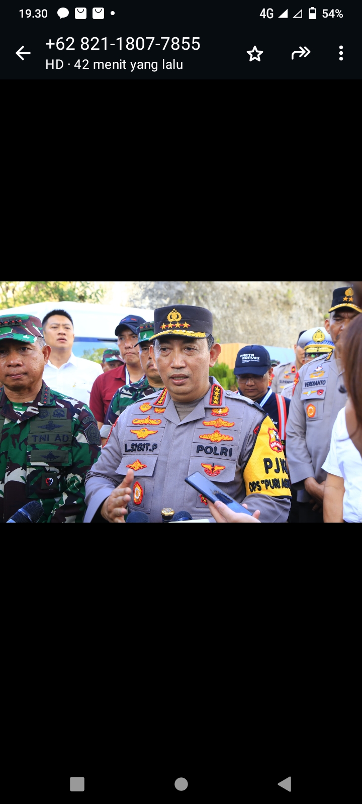 Kapolri dan Panglima TNI Melihat Langsung Kesiapan Venue GWK