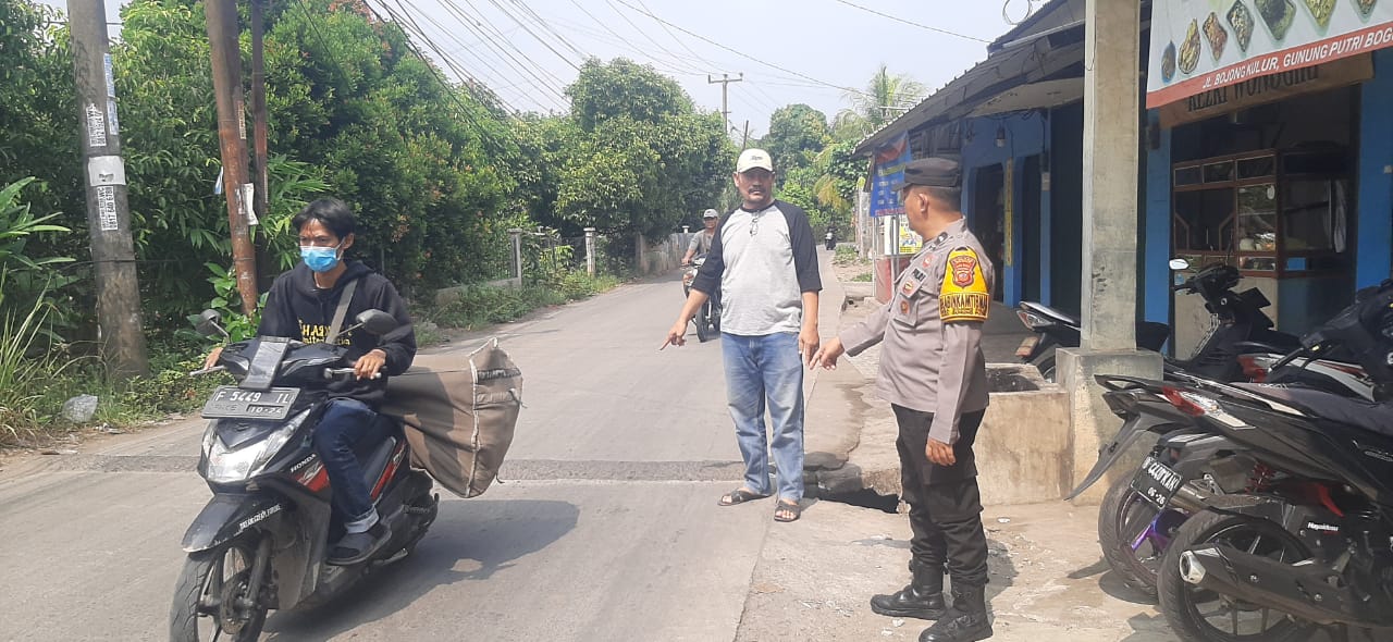 Polsek Gunung Putri Cek TKP 365 Dan Lakukan Penyelidikan Lanjut