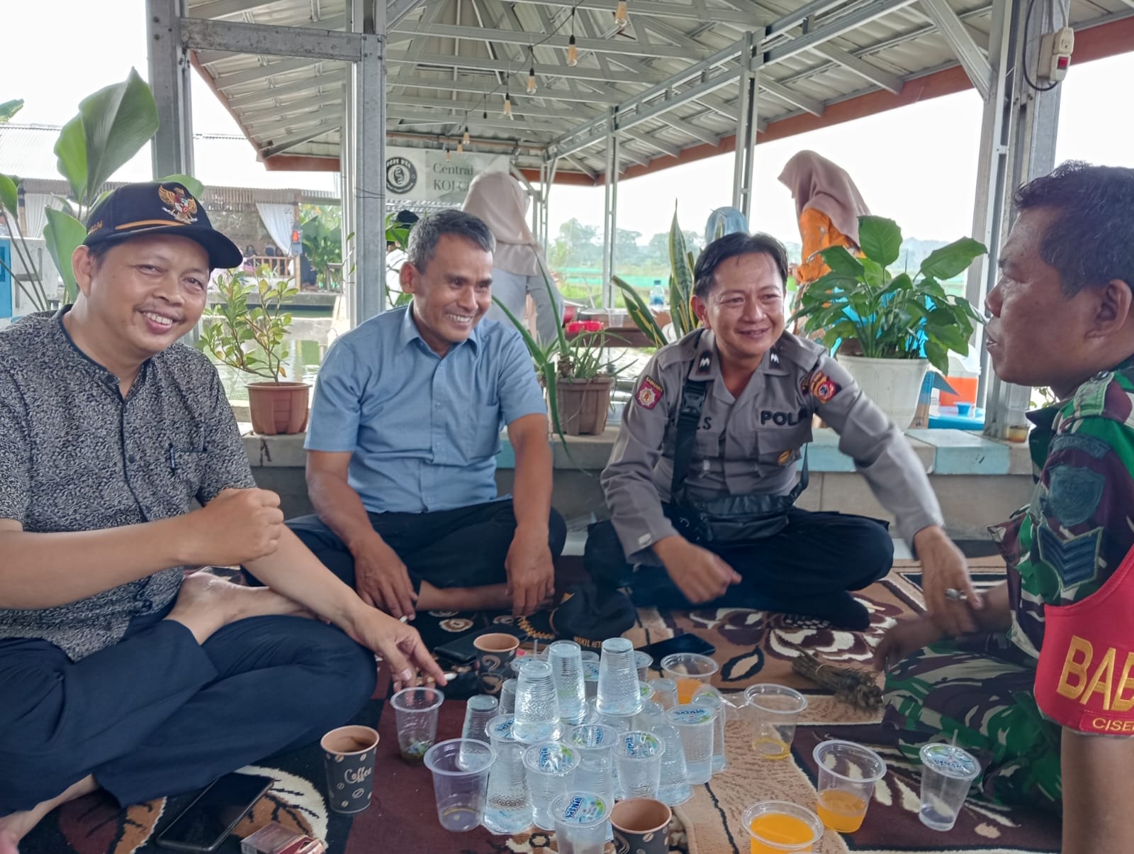 Sinergitas TNI – Polri Wilayah Hukum Polsek Parung Giat Sambang Dan Dialogis Kamtibmas Kepada Warga Binaan