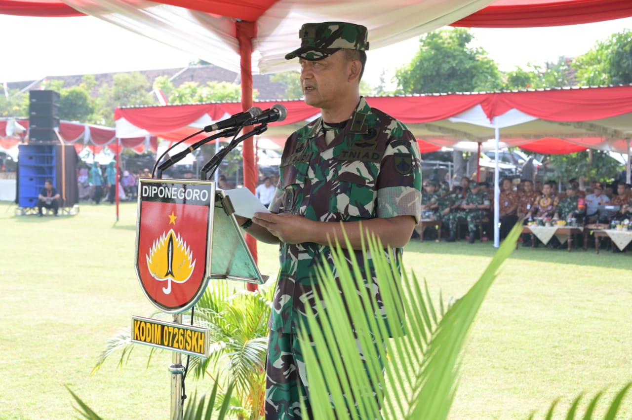 Kasdam IV/Diponegoro Tutup TMMD Reguler Ke-120 Kodim 0726/Sukoharjo