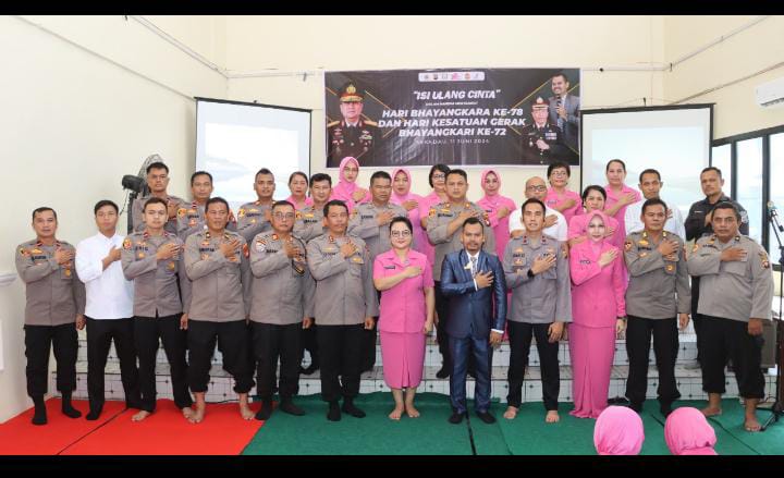 Polres Sekadau Datangkan Motivator Nasional Tingkatkan Kualitas Sumber Daya Manusia