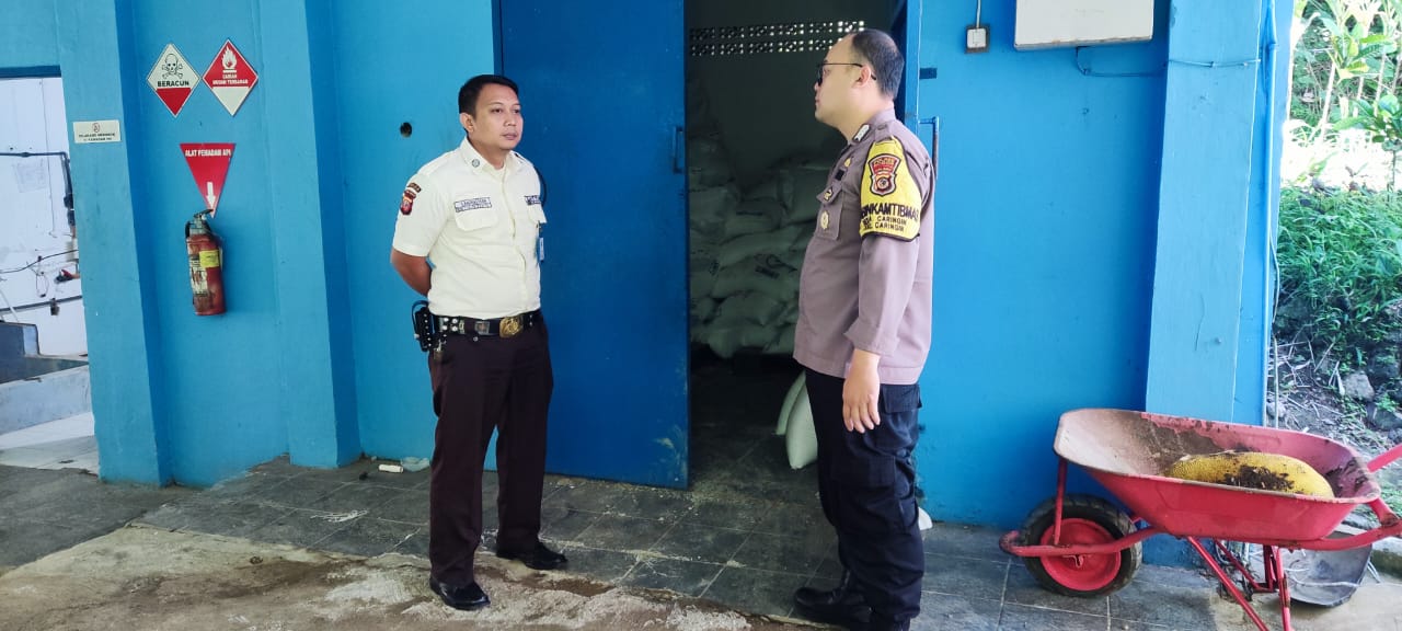 Antisipasi Kejahatan Kriminialitas Wilayah Hukum Polsek Caringin Polres Bogor Gencar Laksanakan Patroli Dialogis Kepada Pihak Kemanaan (Security) Dan Warga Binaan