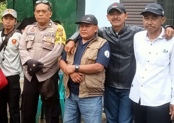 Bhabinkamtibmas Wilayah Polsek Leuwiliang Bersama Masyarakat Binaan Ajak Kondusifitas Wilayah Cegal  Kriminal