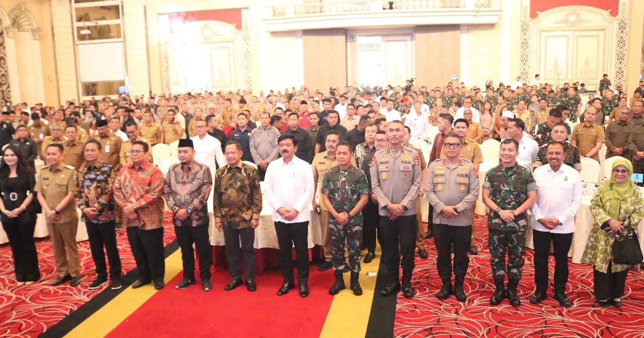 Kaskoopsud I Hadiri Rakor Kesiapan Penyelenggaraan Pilkada Serentak Tahun 2024 di Wilayah Sumatera