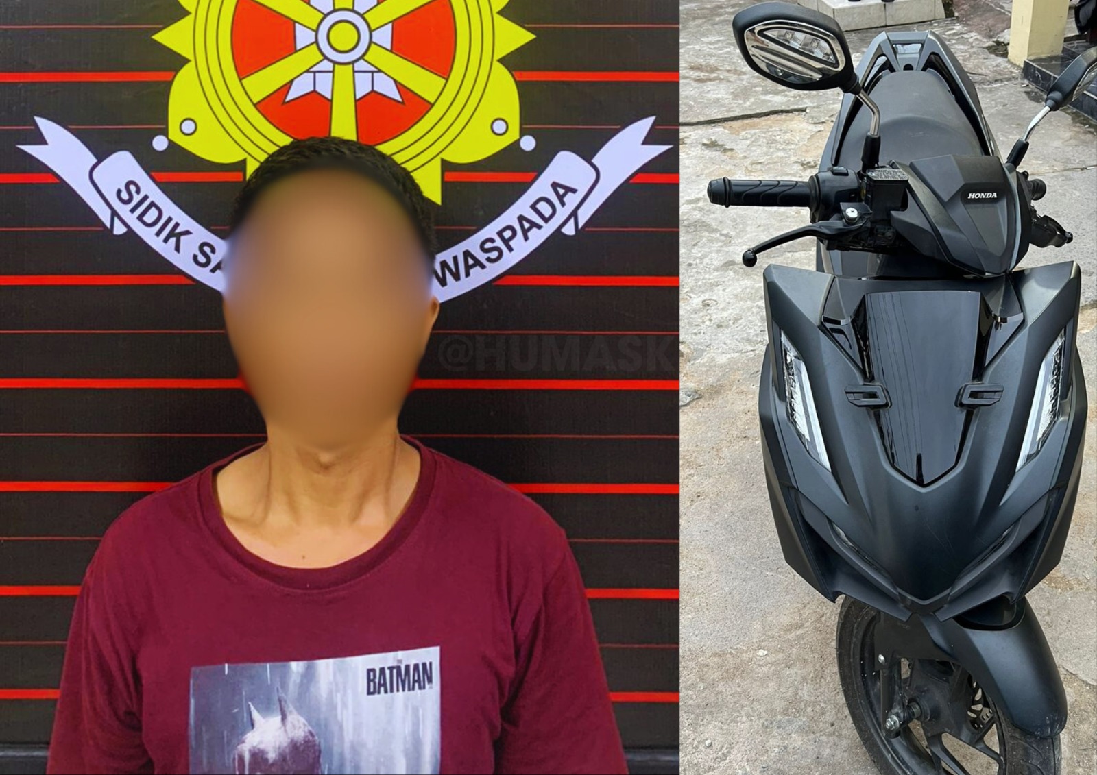 Polisi Ringkus Kembali Residivis Curanmor Baru Saja Keluar Dari Penjara