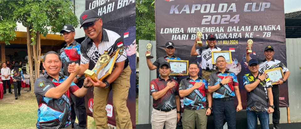 Kasdivif 2 Kostrad Juara 1 Dalam Lomba Menembak Kapolda Jatim Cup 2024