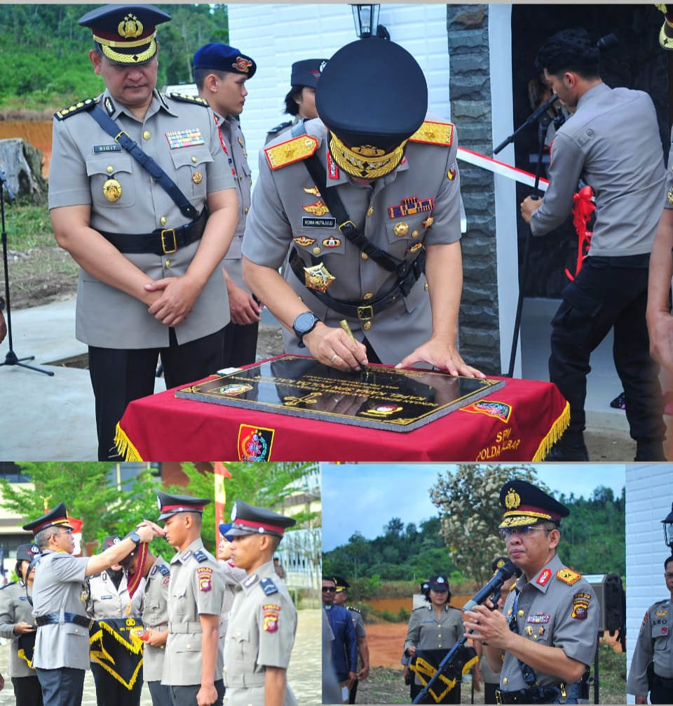 Wakapolda Kalbar Lantik 209 Siswa Pendidikan Pembentukan Diktukba Bintara Polri Gelombang I.T.A 2024