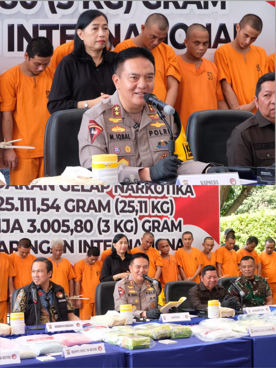 Kapolda Riau Perintahkan Jajarannya Tindak Tegas Dan Terukur Pada Pengedar Dan Bandar Narkoba