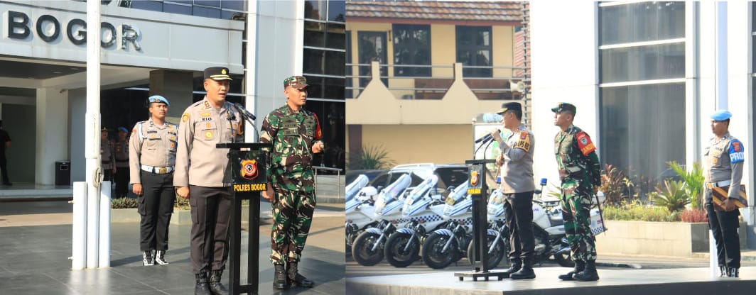 Polres Bogor Mulai Gelar Operasi Patuh Lodaya 2024 Yang Di Ambil Langsung Dandim 0621