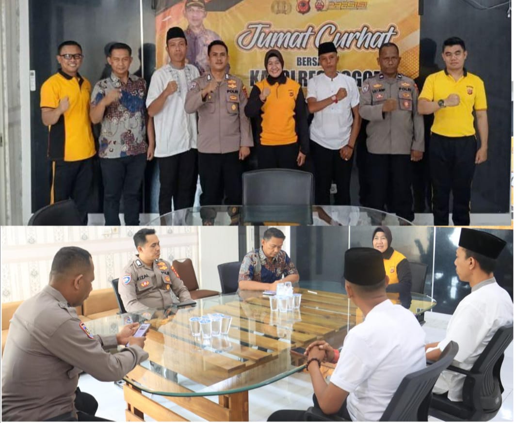 Polres Bogor Gelar Kegiatan “Jumat Curhat” untuk Masyarakat Dalam Hal Harkamtibmas Untuk Mencari Solusi Permasalan
