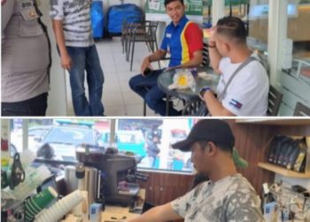 Polsek Mega Mendung Tindak Lanjuti Adanya Tindak Pidana Pencurian di Minimarket Bogor