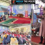 Kapolsek Ciomas Bersama Jajaran Hadiri Giat Masyarakat Sekaligus Pengamanan Dalam Rangka Safari Dakwah Ust. Riza Muhammad di Masjid An Nur