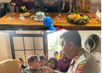 Kapolres Bogor Hadir Dalam Acara Ulang Tahun Kedua Bayi Tertukar yang KE 2 Tahun
