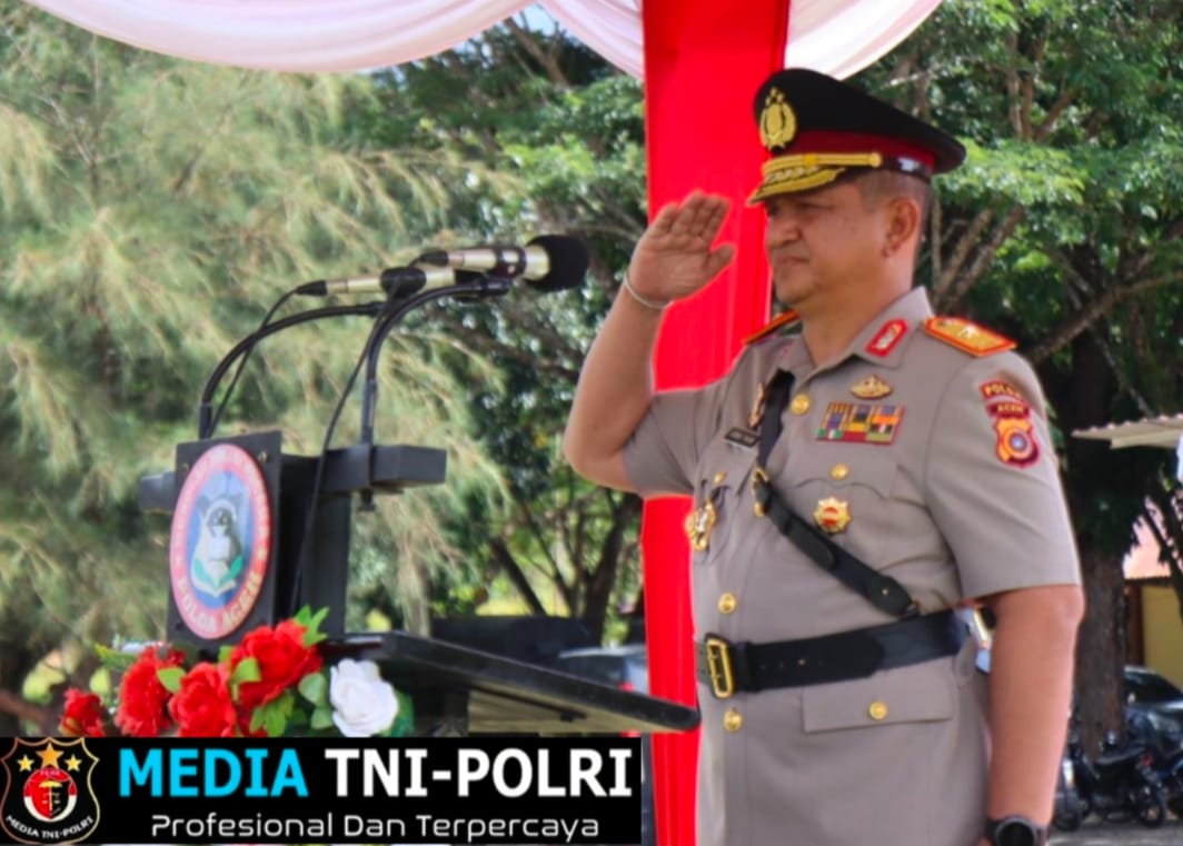 Wakapolda Aceh Brigjen Armia Fahmi Pimpin Upacara Pembukaan Pendidikan dan Pembentukan Bintara (DIKTUKBA) Polri