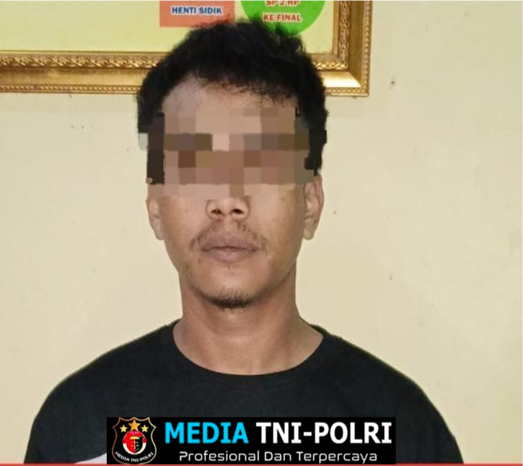 Unit Reskrim Polsek Cikeusal Polres Serang Tangkap Pelaku Penganiayaan Ibu dan Anak