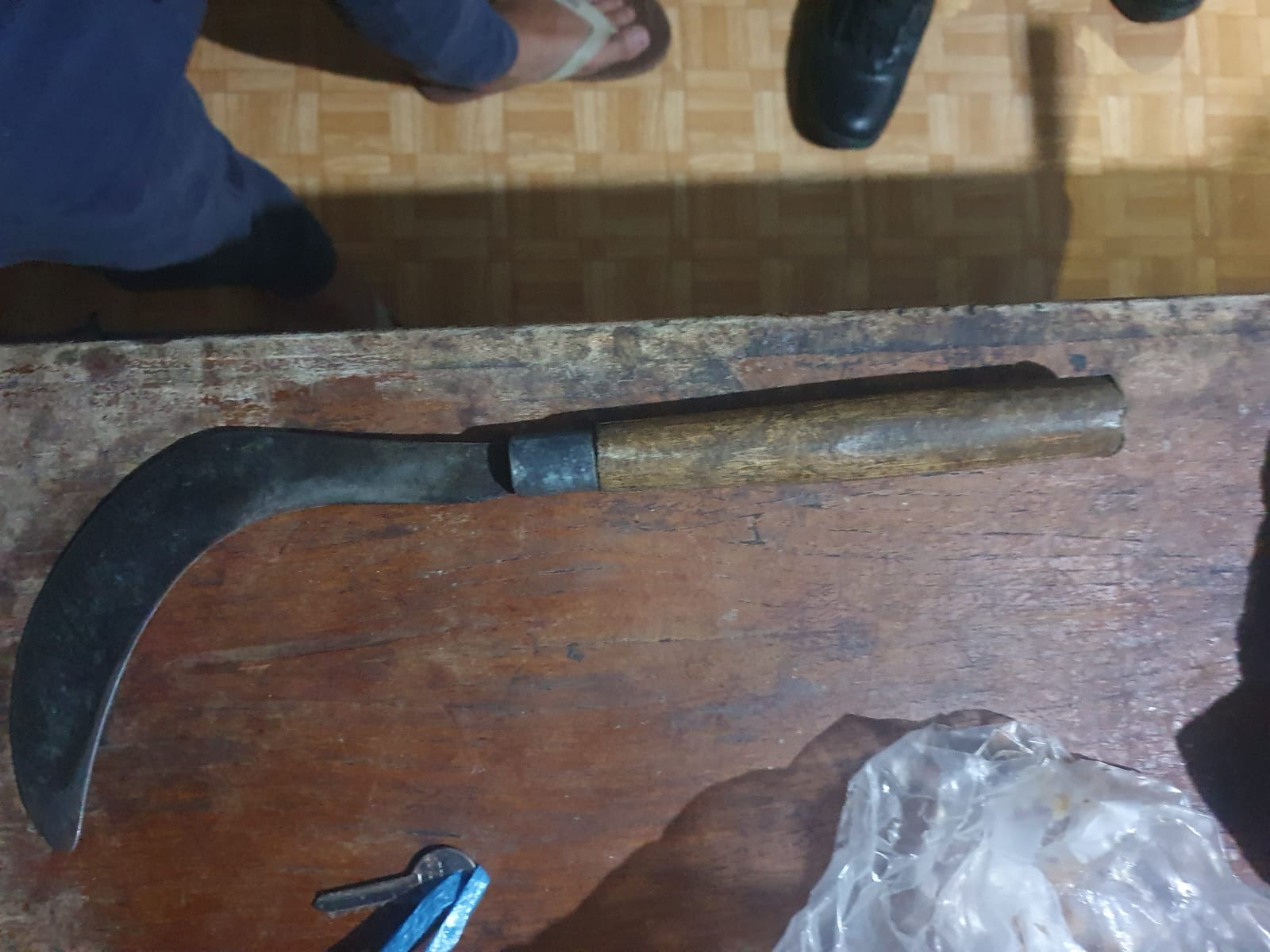 Polsek Cijeruk Lakukan Penyelidikan Terkait Adanya Pencurian dengan Ancaman Kekerasan di Desa Ciburayut Kec. Cigombong