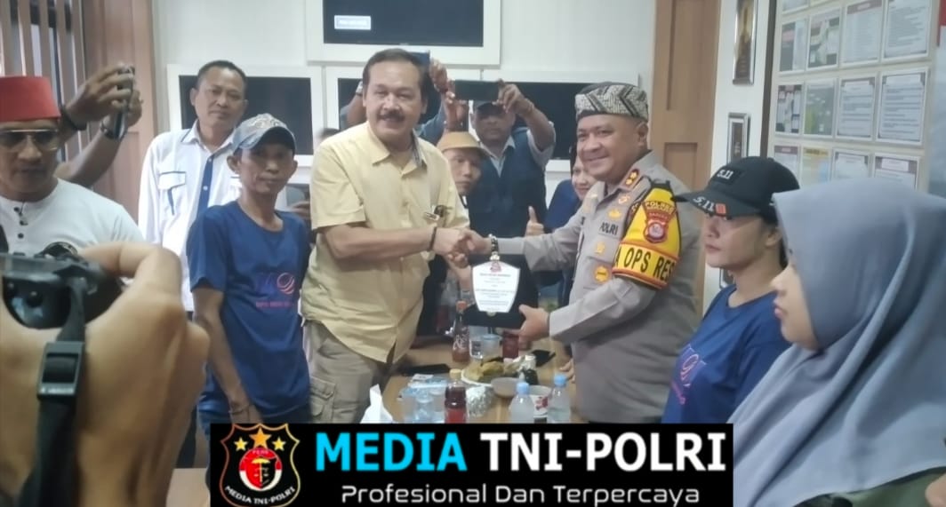Gelar Program Iman Ngariung Aman ,Kapolres Serang Gelar Silaturahmi Bersama Rekan Jurnalis MOI