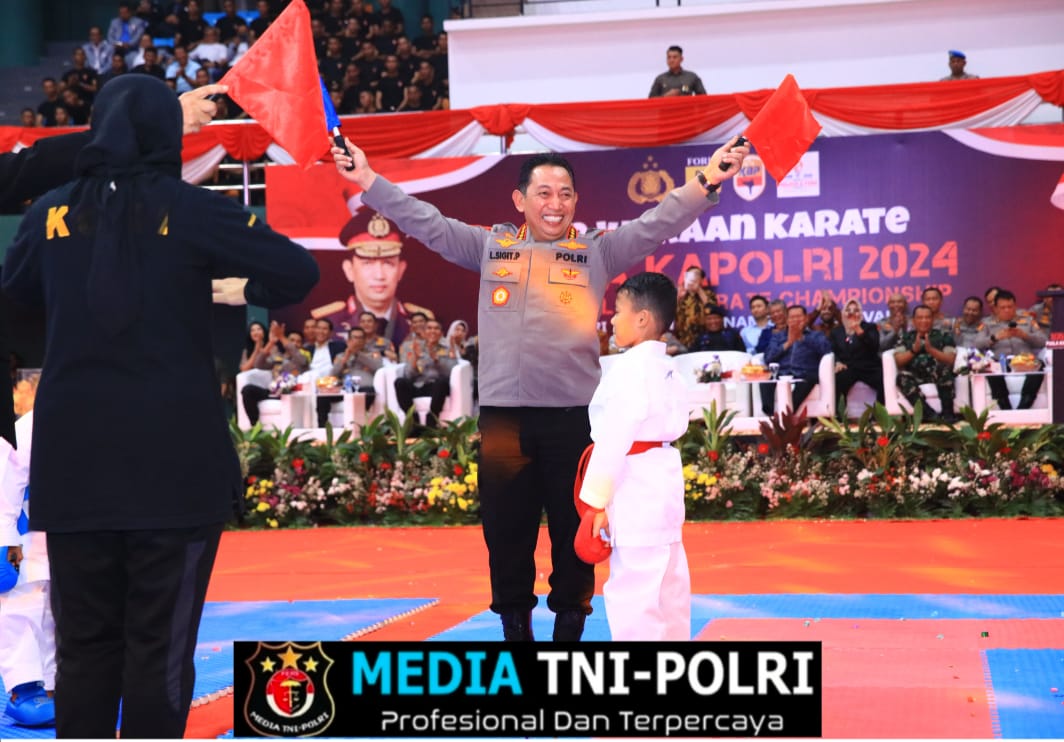 Kapolri Buka National Open Karate Championship di Pakansari Bogor