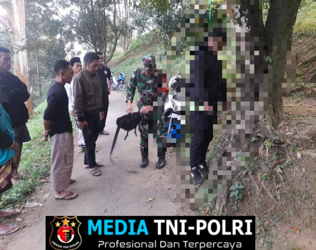 Polsek Cibung Bulang Investigasi Terkait Ditemukan Orang Meninggal Dunia Diduga Bunuh Diri