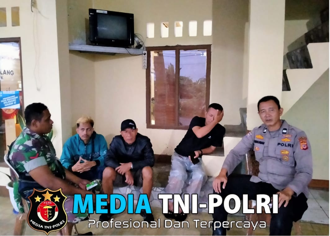 Sinergitas TNI Polri Wilayah Hukum Polsek Cijeruk Beri Himbauan Warga Binaan Dan Ajak Jaga Kondusifitas Wilayah