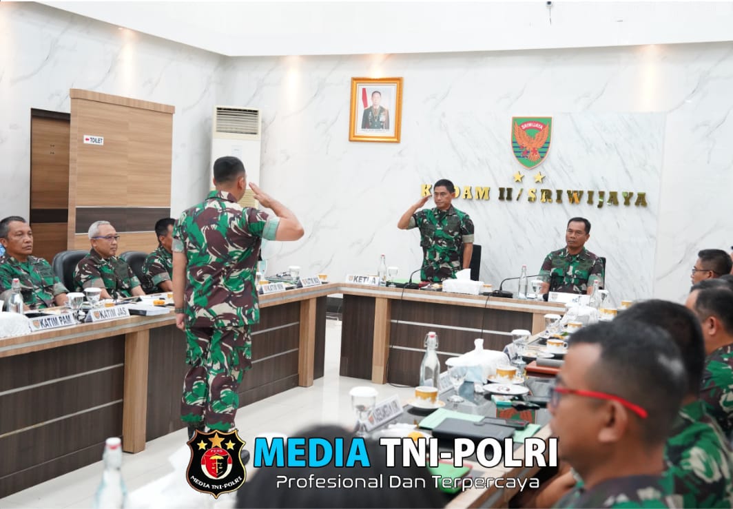 Pangdam II/Swj : Penerimaan Prajurit TNI AD Harus Sesuai Norma dan Aturan