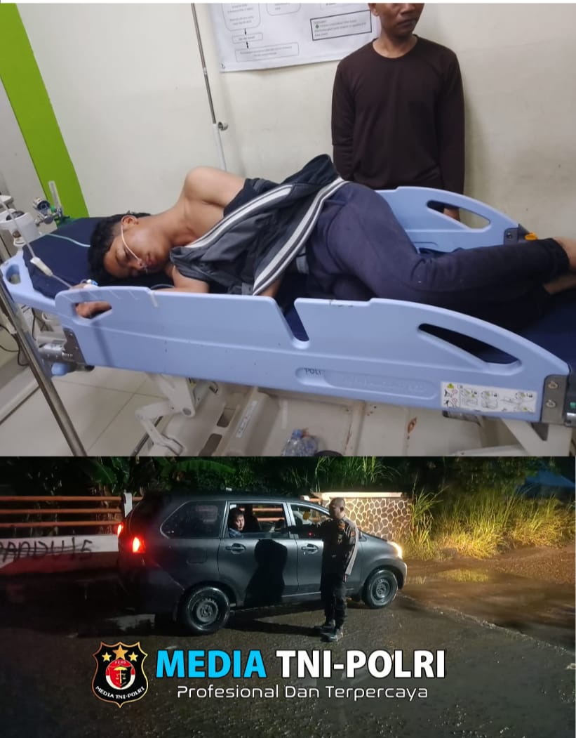 Polsek Leuwiliang Cek TKP Lokasi Adanya Aksi Tawuran Antar Pelajar di Leuwiliang Berujung Maut