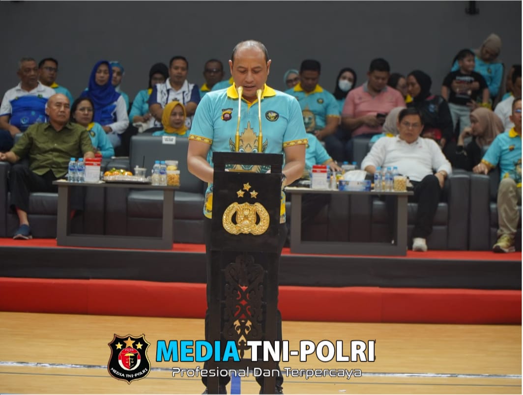 Kapolda Kalbar Resmi Menutup Turnamen Voli Kapolda CUP 2024 di Pontianak