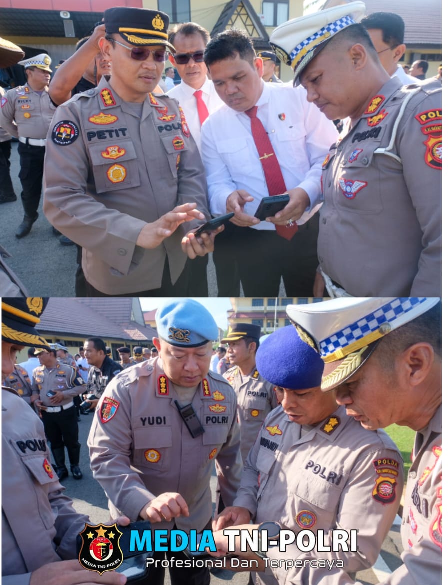 Kapolda Kalimantan Barat Pimpin Apel Pagi dan Berikan Arahan Khusus Kepada Seluruh Personil Polda Kalbar