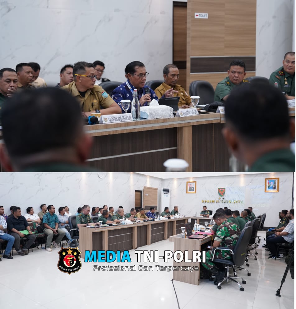 Pangdam II/Swj Pimpin Rakor Evaluasi Optimasi Lahan Kodam II/Swj Palembang