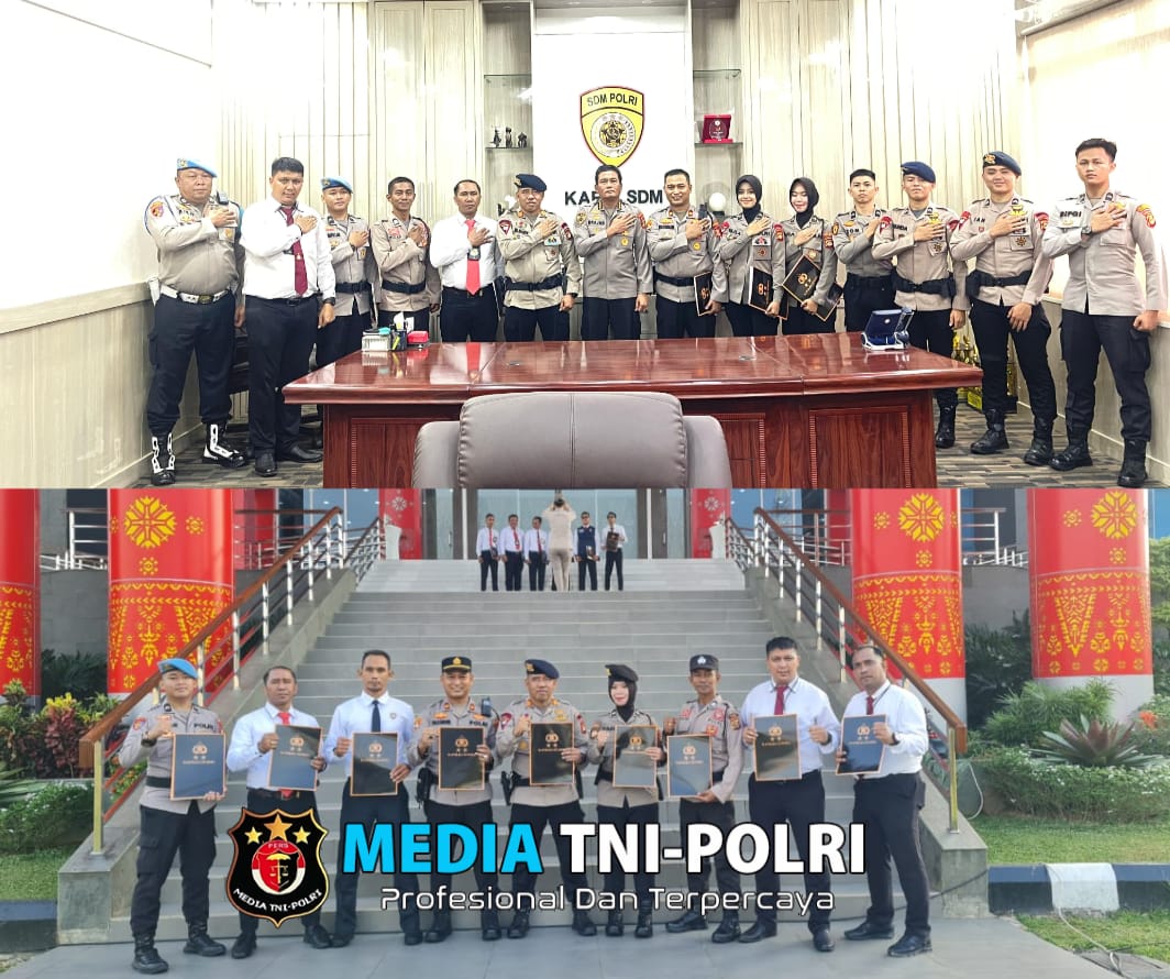 Kapolda Sumsel Berikan Penghargaan Juara 1 Mendali Emas Kepada Kapolsek Lalan Polres Muba Atas Prestasinya