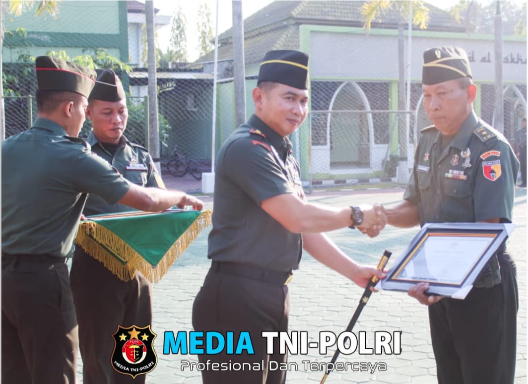 Dandim 0813 Bojonegoro Pimpin Upacara Purna Tugas Anggota