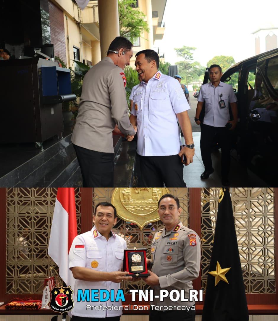 Kapolda Banten Terima Kunjungan Silaturahmi Dirjen Imigrasi Kumham Banten
