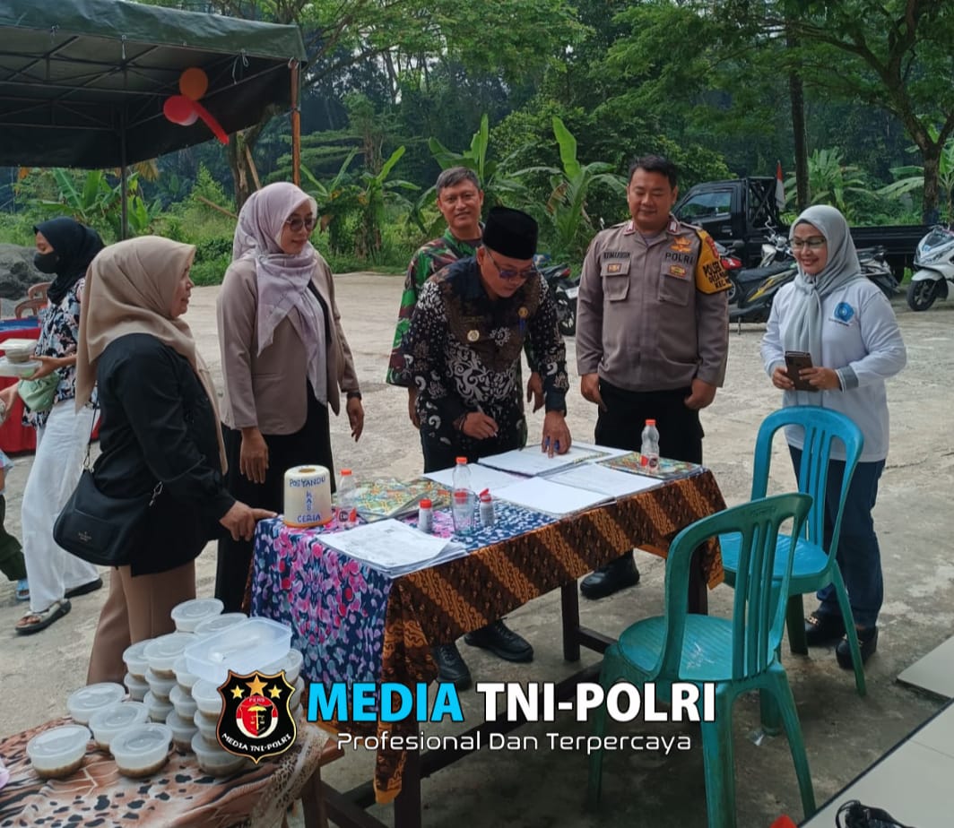 Sinergitas TNI POLRI Wilayah Hukum Polsek Parung Turut Serta Mengamankan Giat Warga Binaan dan Sampaikan Himbauan Kamtibmas Dalam Menjaga Harkamtibmas
