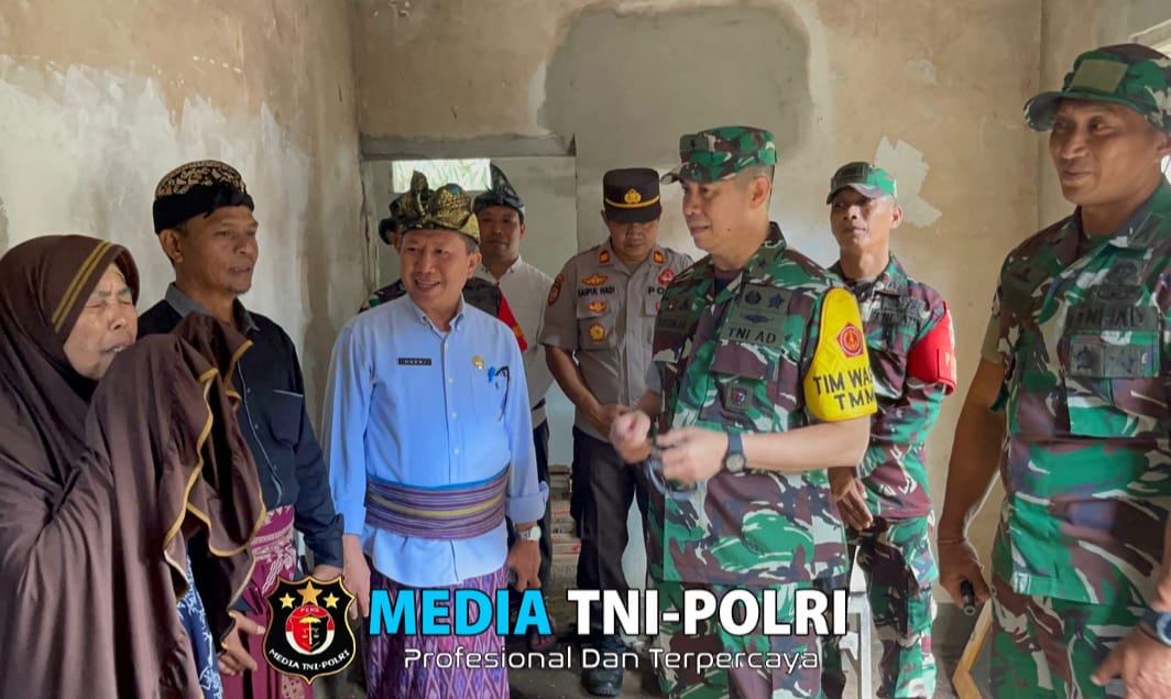 Tim WASEV TMMD Kunjungi Semua Titik Program TMMD Ke-121 Kodim 1615/Lombok Timur