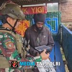 Satgas Yonif 432 Kostrad Satuan Jajaran Koops Habema Gelar Kegiatan Teritorial Bertajuk ‘Papua Terang”