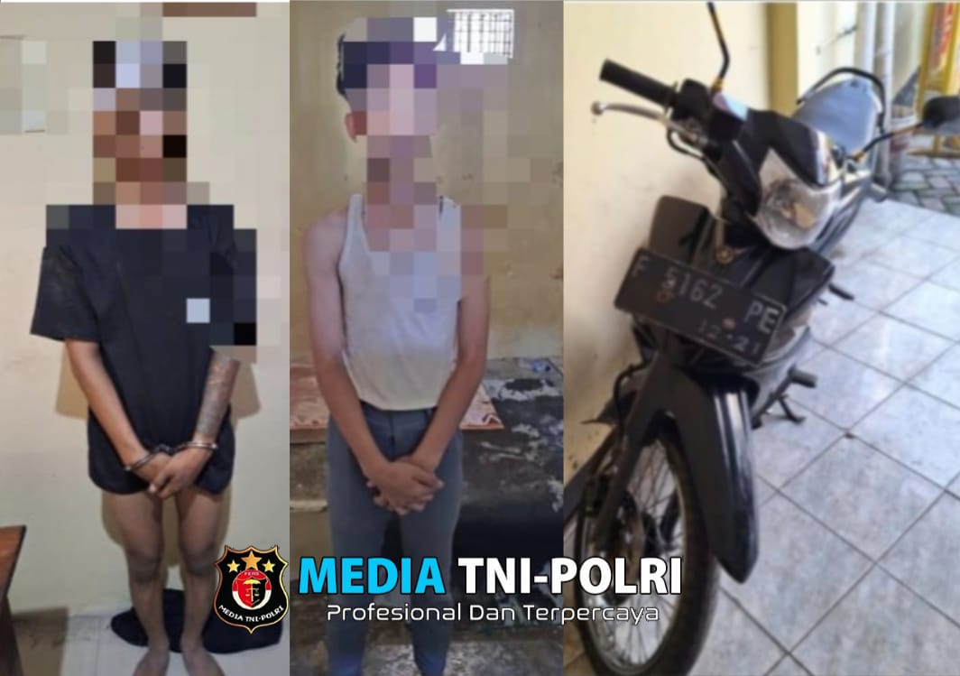 Polsek Cigudeg Berhasil Ungkap dan Tangkap Pelaku Curanmor di Kecamatan Cigudeg