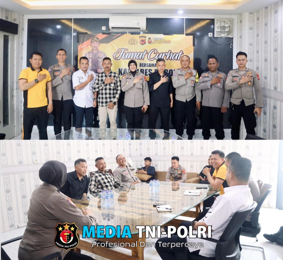 Polres Bogor Gelar Kegiatan Jumat Curhat, Masih Mendominasi, Tampung Aspirasi Curhatan Warga Dalam Mencari Solusi