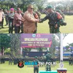 Danrem 181/PVT Pimpin Upacara Pelepasan Purna Tugas Satgas Yonif 133/YS dan Dihadiri PJ Bupati Maybrat