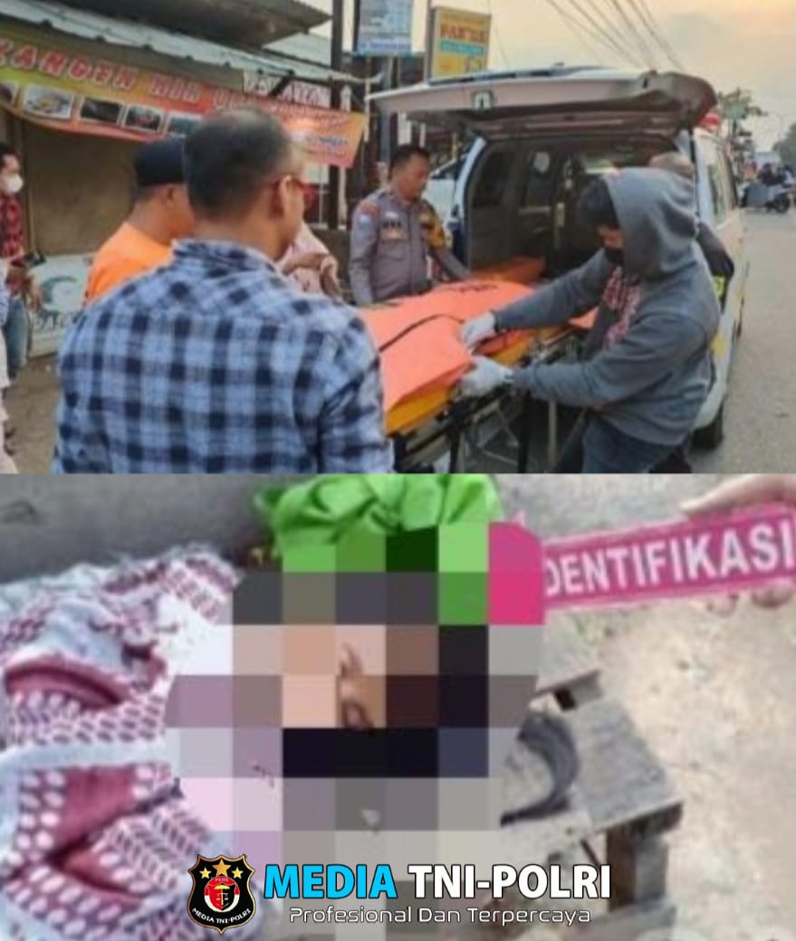 Polsek Gunung Putri Bersama Instansi Terkait Cek Olah TKP dan Evakuasi Terkait Adanya Penemua Jasad di Pinggir Jalan