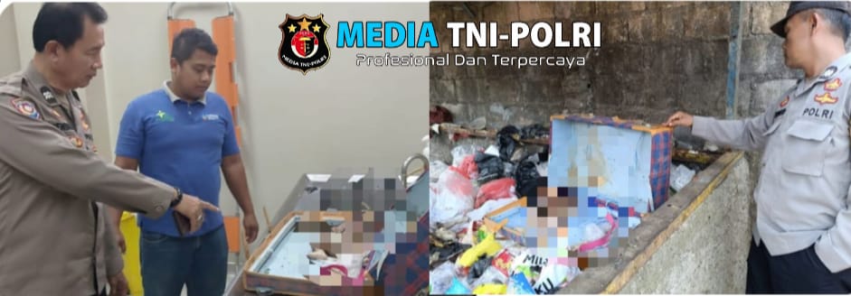 Polsek Cijeruk Bersama Instansi Cek Olah TKP Terkait Penemuan Mayat Bayi di Area Pembuangan Sampah