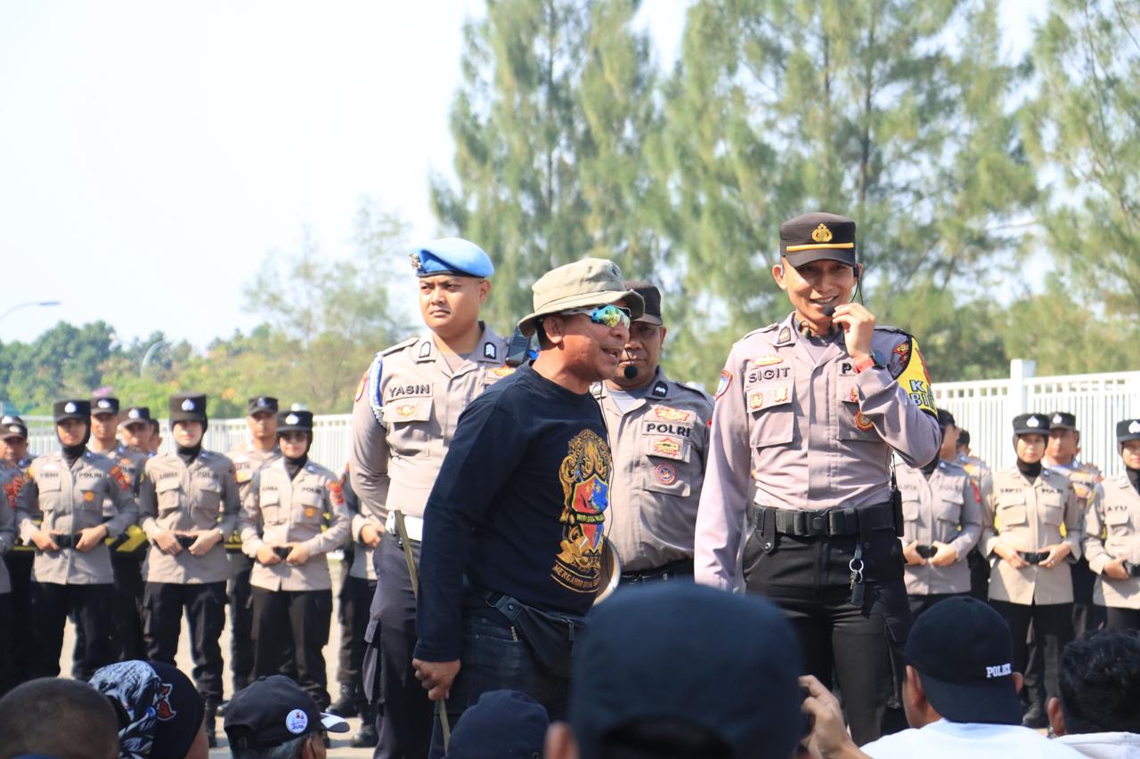 Polres Bogor Gelar Simulasi Pengamanan Kota untuk Hadapi Pilkada Mantap Praja 2024